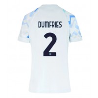 Inter Milan Denzel Dumfries #2 Vonkajší Ženy futbalový dres 2025-26 Krátky Rukáv